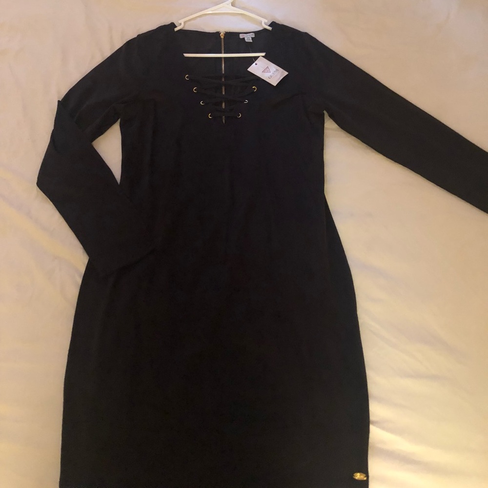 Guess lace up dress